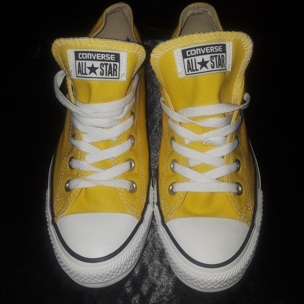 Yellow Converse Sneakers
